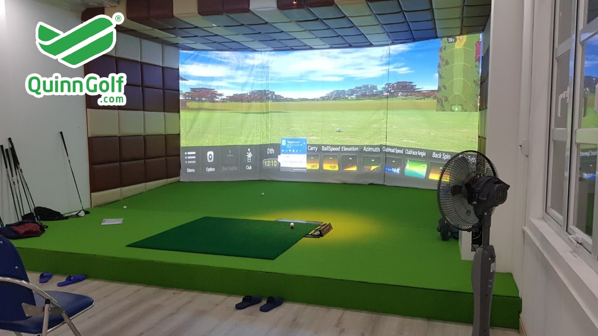 Phòng golf 3D - Chi phí setup 1 phòng golf 3D